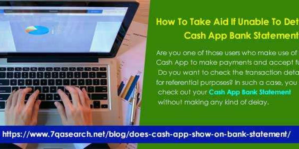 How To Take Aid If Unable To Determine Cash App Bank Statement?