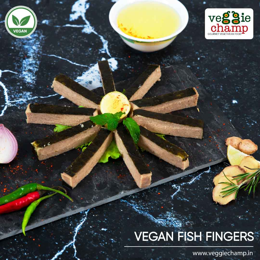 Vegan Fish Fingers Online Order Delhi | Veggie Champ