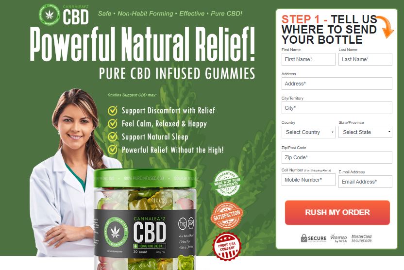 Cannaleafz CBD Gummies {CA} - Cannabis for Tinnitus Reviews, Price