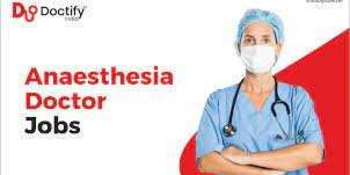 Vacancy for the anesthesia jobs in India
