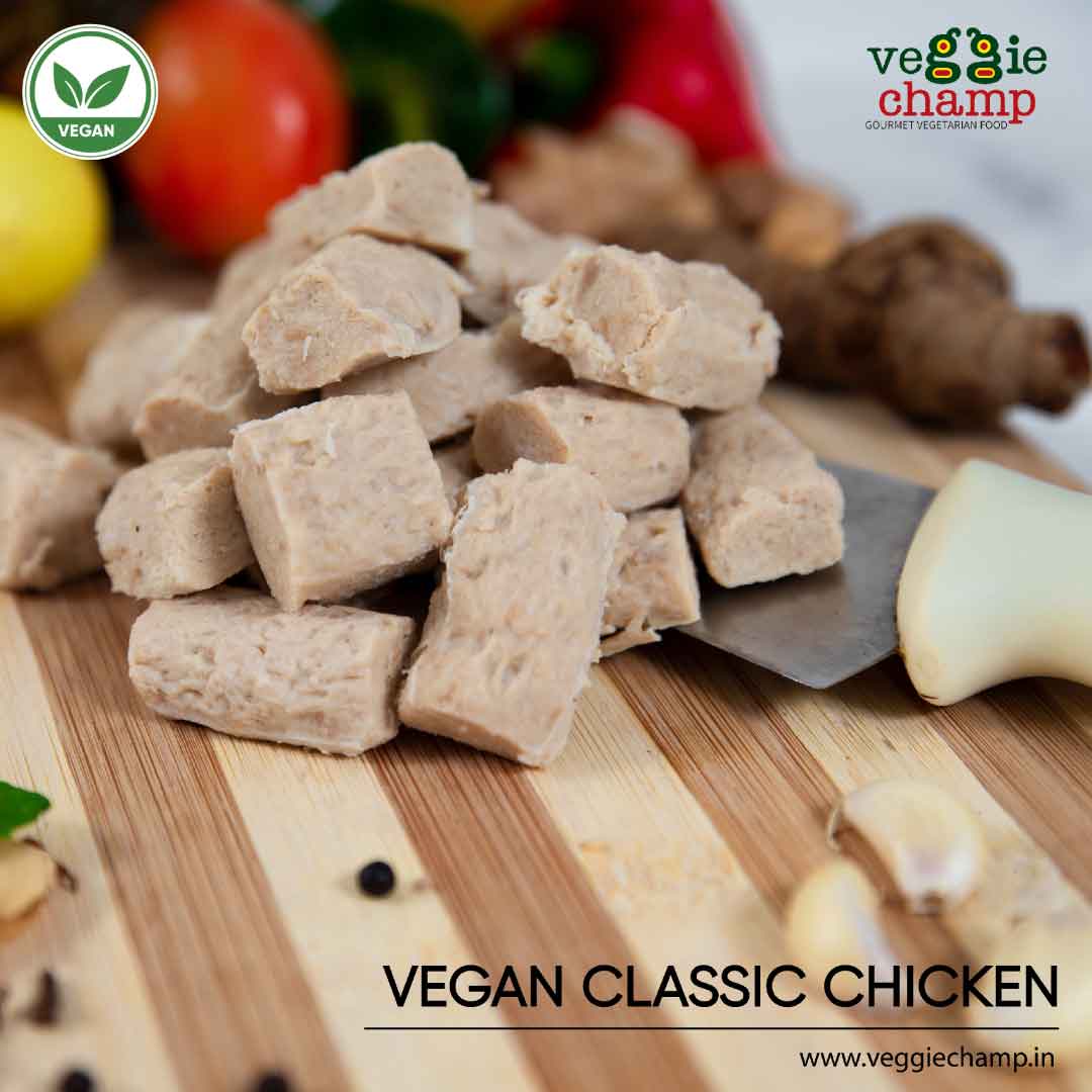 Vegan Classic Chicken Online Order Delhi | Veggie Champ